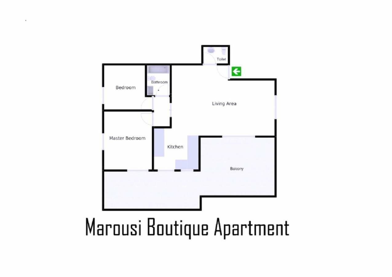 Marousi Boutique Apartment Atenas Exterior foto